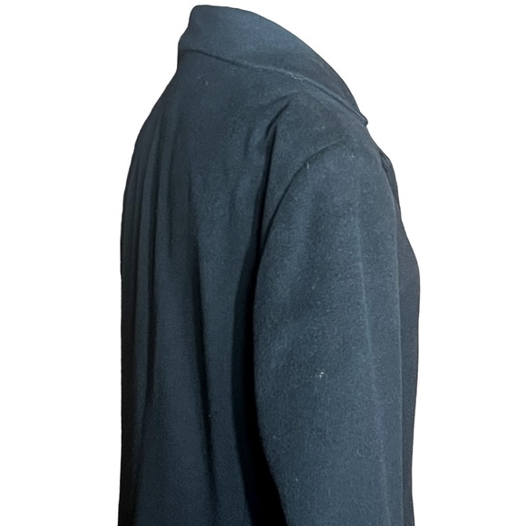 BROOKS BROTHERS BLACK WOOL BLEND OVERCOAT JACKET IN GOOD CONDITION (2) - Picture 6 of 12